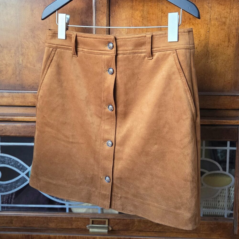 Beautiful skirt Suede effect skirt